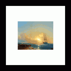 Fisherman on The Shore, Ivan Aivazovsky, 1852
