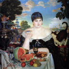 Boris Kustodiyev, The Merchant’s Wife