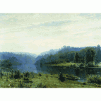 Foggy Morning, Ivan Shishkin, 1885